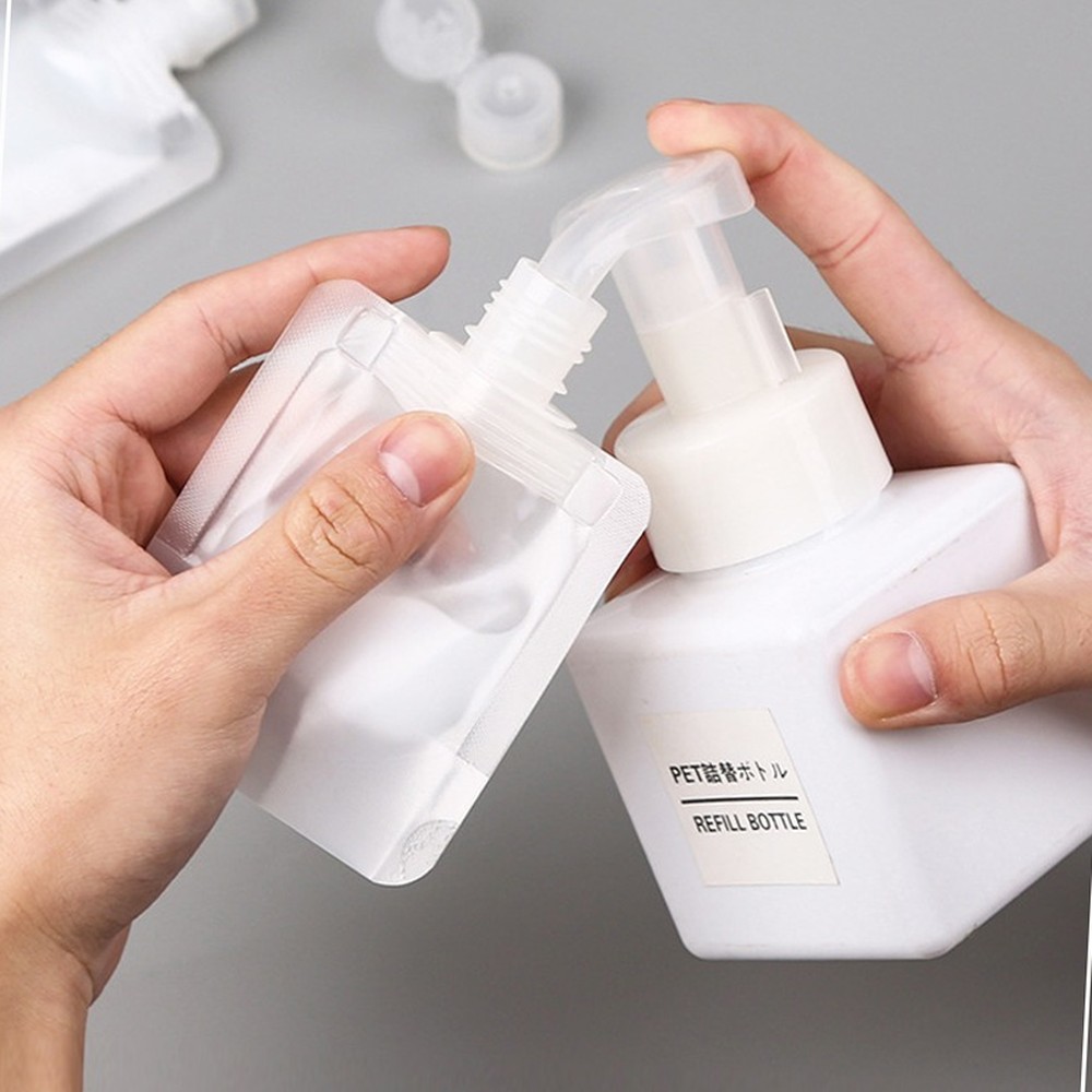 컴팩트사이즈샴푸용기일회용공병 여행필수템소분용기 액체소분여행용공병 30ml - 상품 이미지