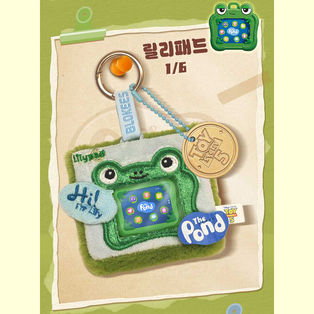 블로키 토이스토리5 굿즈 피규어 플러시 메모리 키링 우디 버즈 제시 알린 포키 릴리패드 1BOX 장난감 선물 스티커 세트 이미지 7