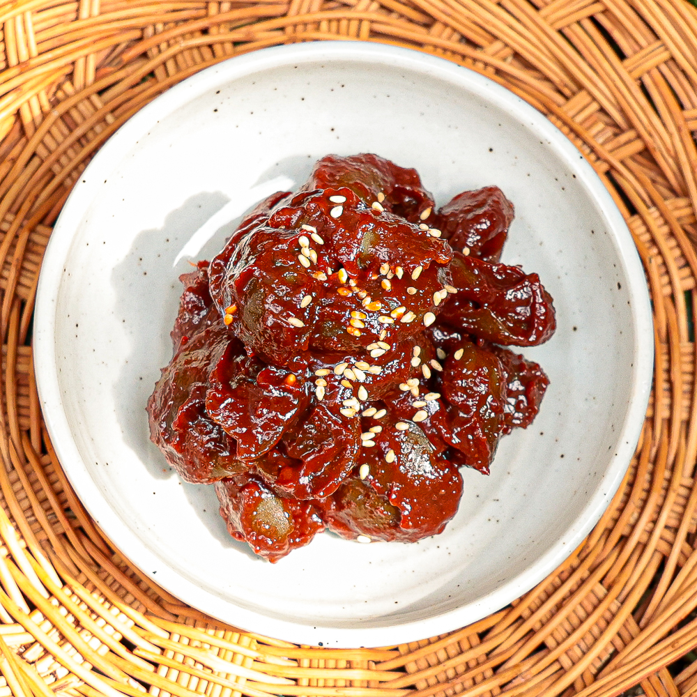 매실짱아치 국산 고추장 매실 장아찌 반찬 순창 고전전통 500g, 1개 - 상세 이미지 5