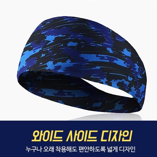 자전거 머리 밴드 골프 머리 땀 풋살 머리 띠 - 상세 이미지 4