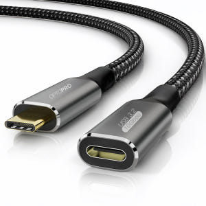 다크베이 USB C타입 3.2 GEN2 연장케이블 고속충전 연장선 1m,... 개봉기 | 실사용 후기 - 상품 이미지 3
