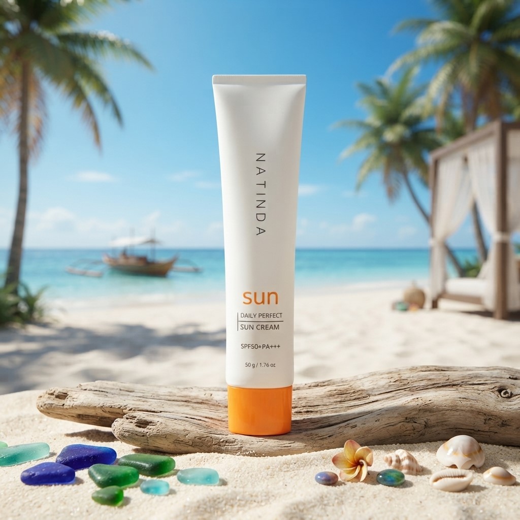 백탁없는 유기자차 자외선 차단제 데일리 퍼펙트 선크림 50g SPF50 등산 골프 야외활동 - 메인 이미지