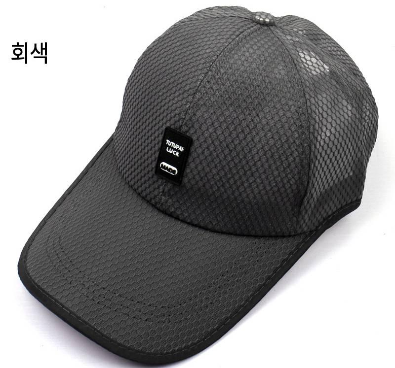 수영 캡 모자 여름용 야구 챙 긴 모자 - 상세 이미지 4