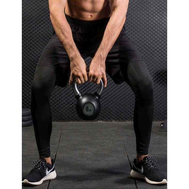 남자 스포츠 레깅스 반바지 일체형 타이즈 헬스복 쫄바지 농구 육상 러닝 - 상세 이미지 4