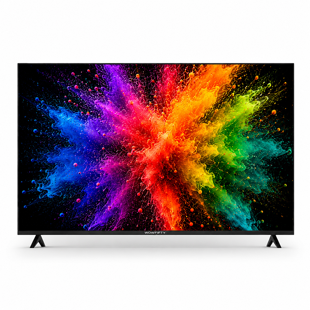 와우피프티 4K UHD QLED 스마트TV 중소기업 대형 소형 139cm(55인치), 수도권 고객직접설치 스탠드 상품 이미지