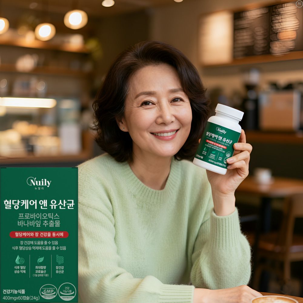 바나바 혈당유산균 당케어 혈당케어앤 혈당엔유산균 혈당관리 - 상품 이미지