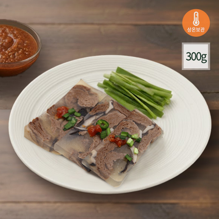 비건 편육 편채 콩고기 대체육 채식 식물성 단백질 베지푸드 300g 3개 - 상품 이미지