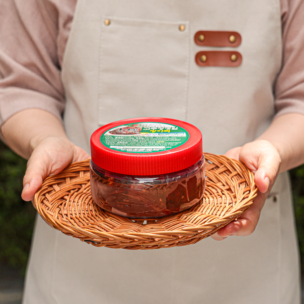 양념깻잎장아찌 국산 깻잎지 반찬 순창 고전전통 1kg, 1개 이미지 8