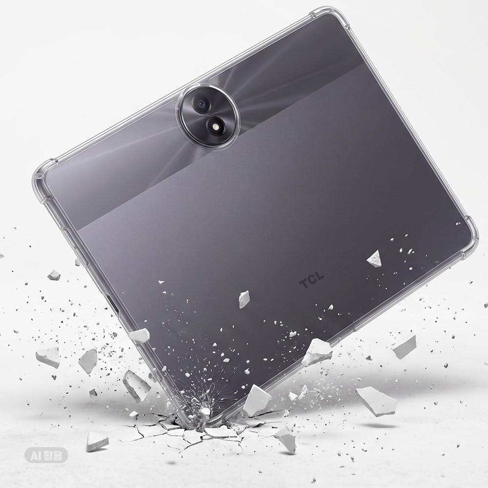 TCL TAB 11 FE 케이스 투명 범퍼 젤리 거치대 코쿠 클리어, TCL TAB 11 FE - 상세 이미지 4