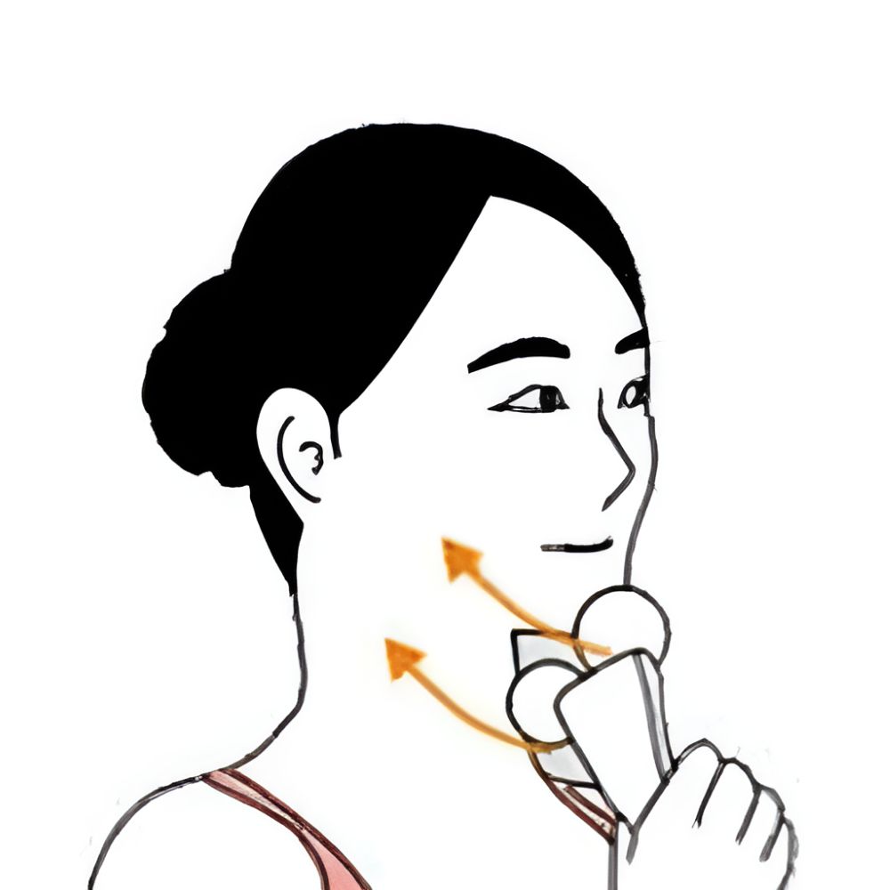 브이라인마사지기 얼굴윤곽마자시 얼굴롤러 3d페이스롤러 - 상세 이미지 3