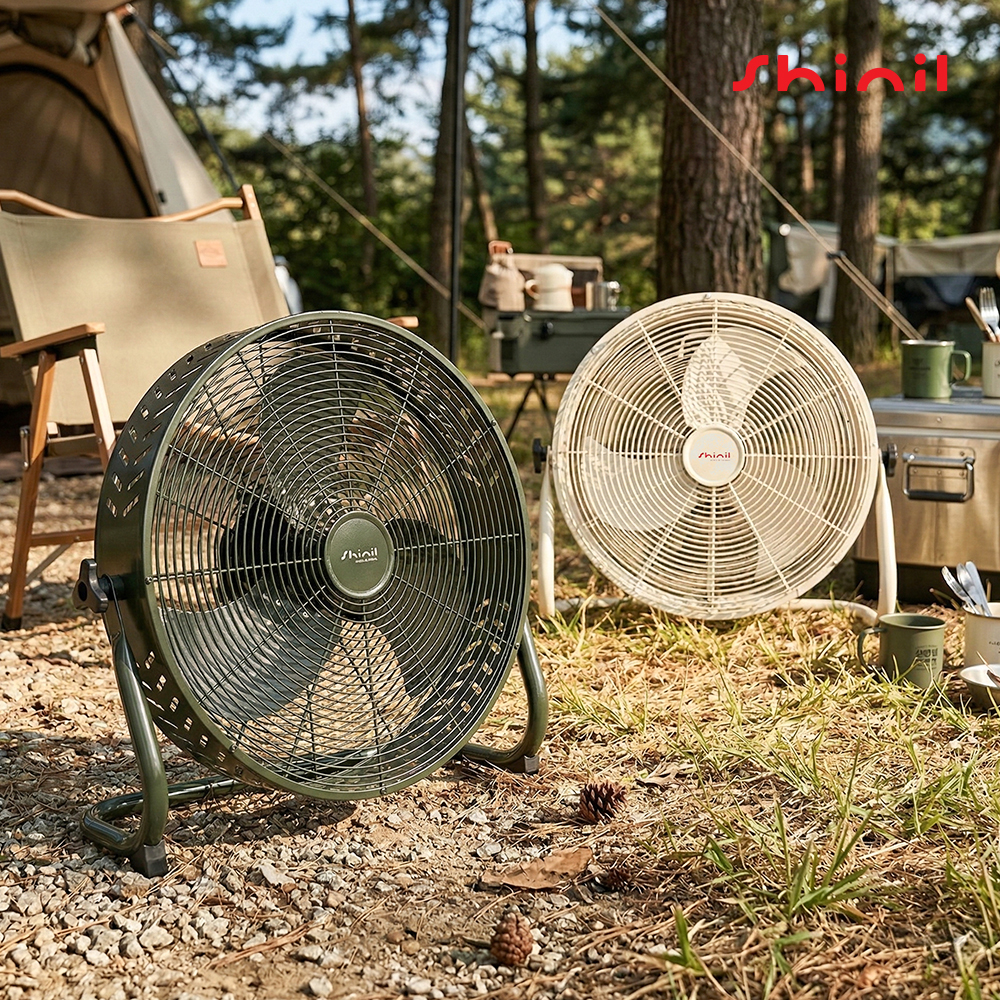 신일 캠핑 선풍기 무선 써큘레이터 휴대용 BLDC 35cm(14인치) 아이보리 SIF-DC1422I - 상세 이미지 3