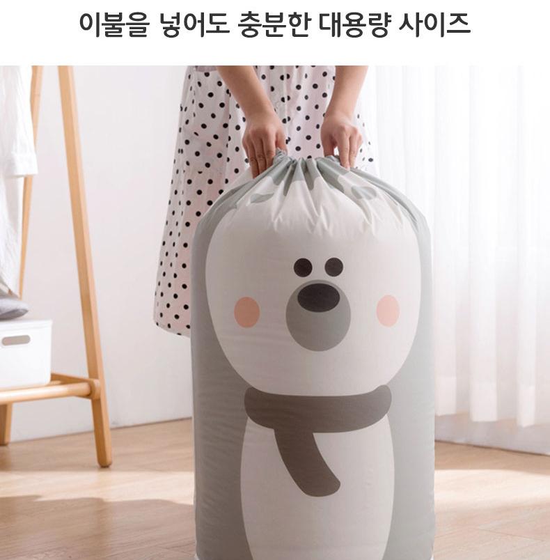 매트리스 보관 주머니 토퍼 가방 이불 수납 매트리스 가방 - 상세 이미지 2