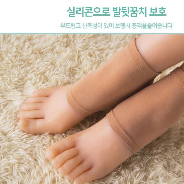 발꿈치갈라짐 실리콘발보습 뒷금치갈라짐 패드 - 상세 이미지 5