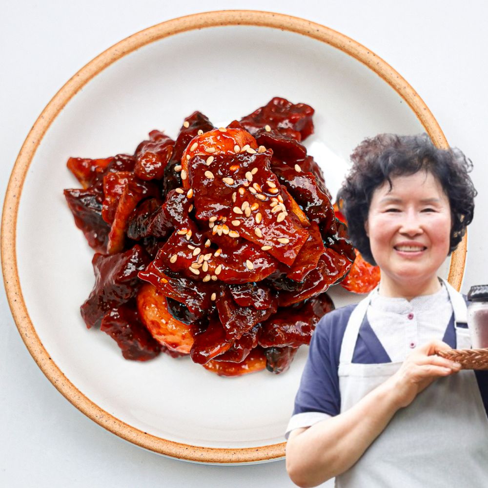 모듬장아찌 혼합 국산 고추장 장아찌 순창 고전전통 1kg, 1개 - 상품 이미지
