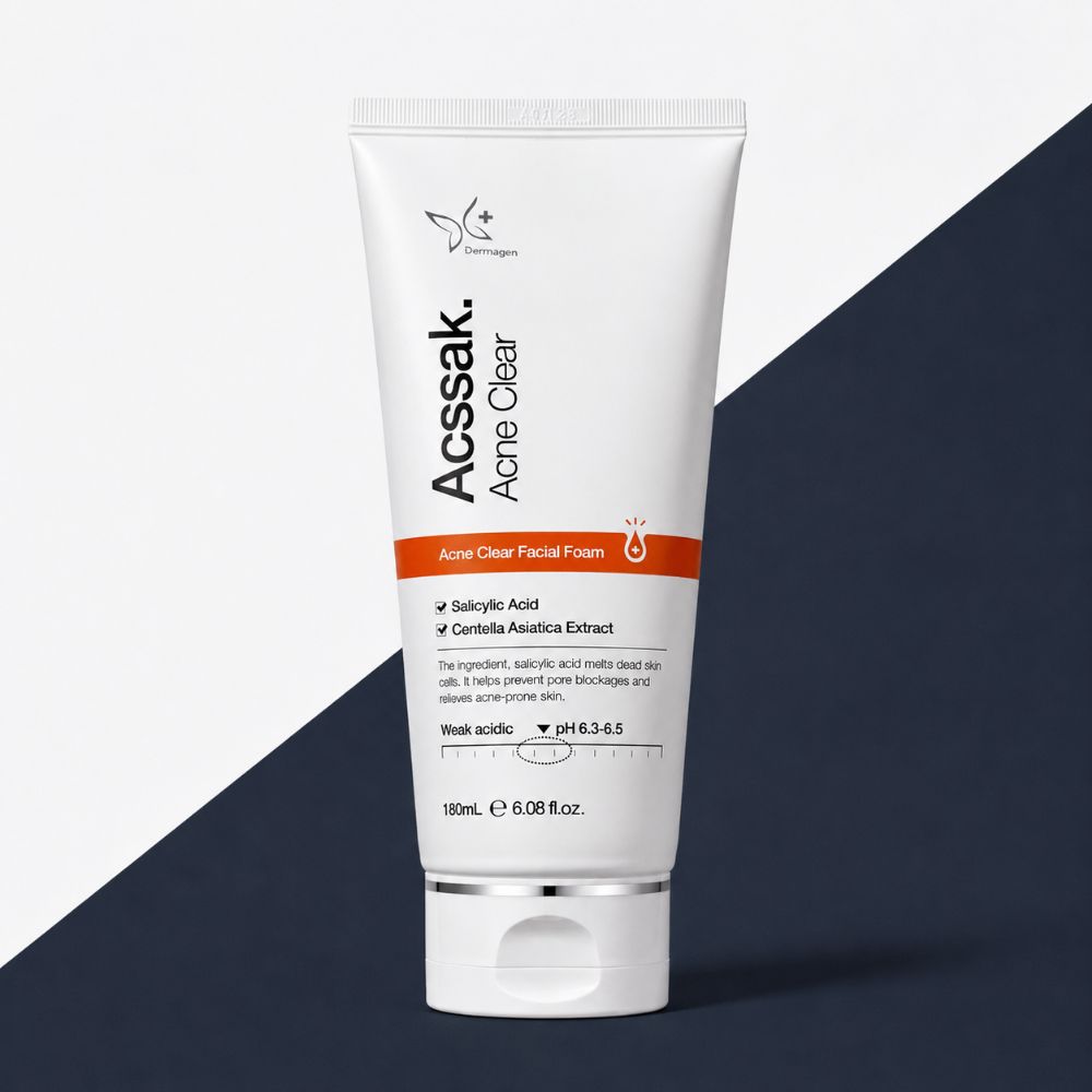 더마겐 아크싹 폼 클렌징 약산성 저자극 180ml - 상품 이미지