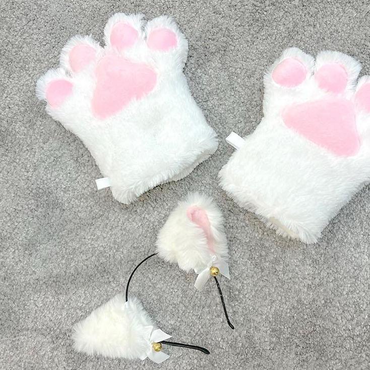 고양이 장갑 손바닥 동물 장갑 귀여운 고양이손 장갑 고양이발 상품 이미지