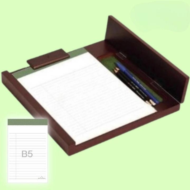 원목 메모 패드 호텔 메모장 홀더 B5 - 상품 이미지