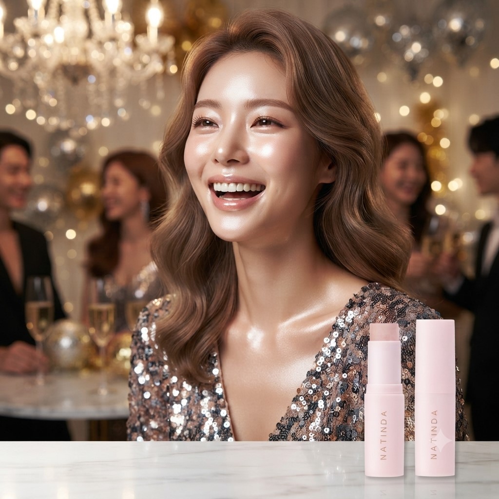 나틴다 멀티스틱 하이라이터 11g 가루날림없는 멀티하이라이터 볼륨 입체감 얼굴 바디 겸용 - 상품 이미지