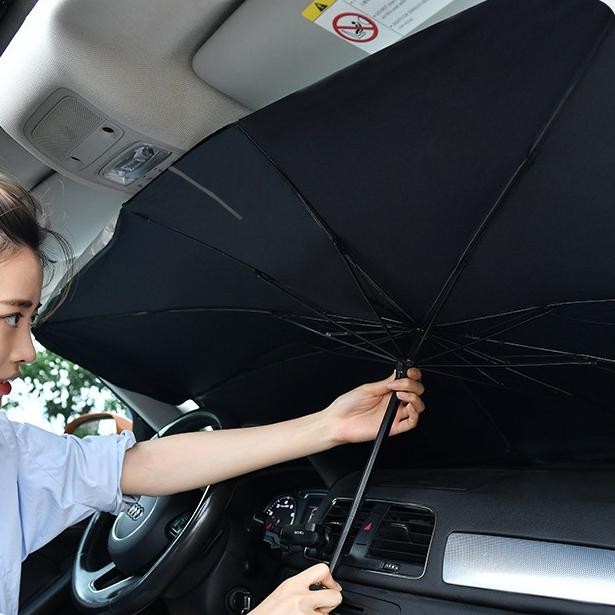 차량가림막 햇빛 우산 차량여름 차양막 차량썬가드 - 상세 이미지 2