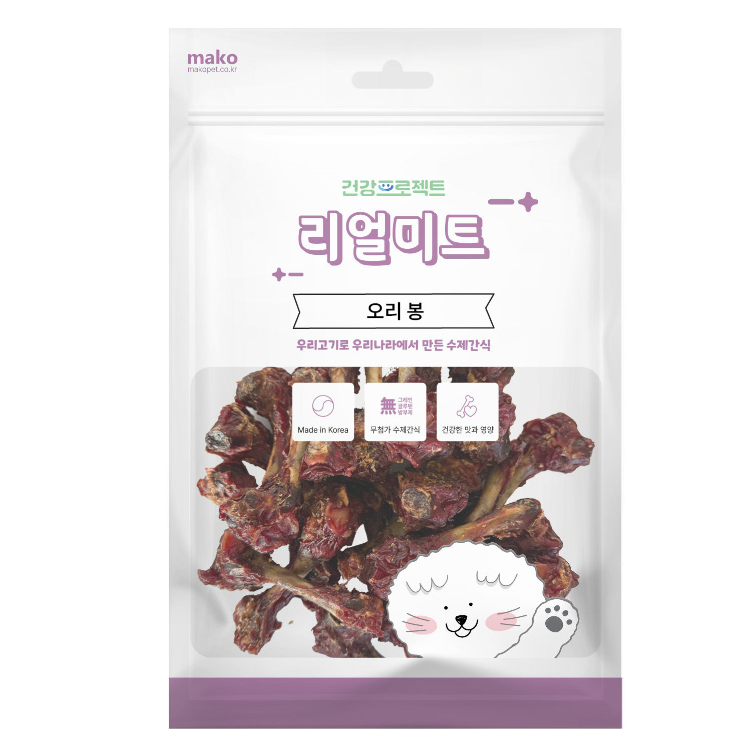 리얼미트 오리 오리봉, 400g, 1개 - 상품 이미지