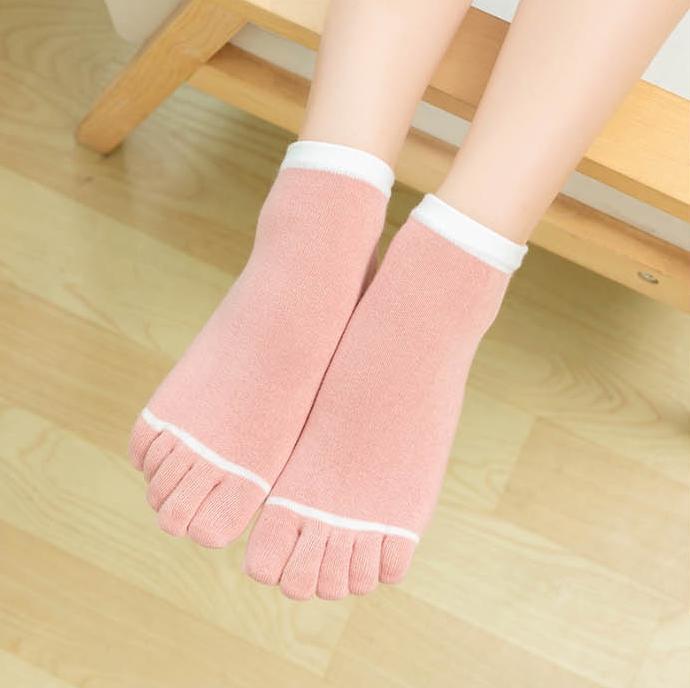 핑크발가락양말 여성 귀여운발가락양말 요가 필라테스 이미지 6