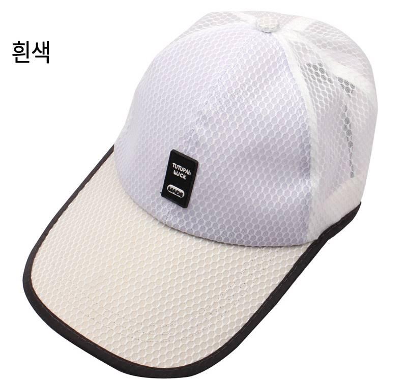 수영 캡 모자 여름용 야구 챙 긴 모자 - 상세 이미지 5