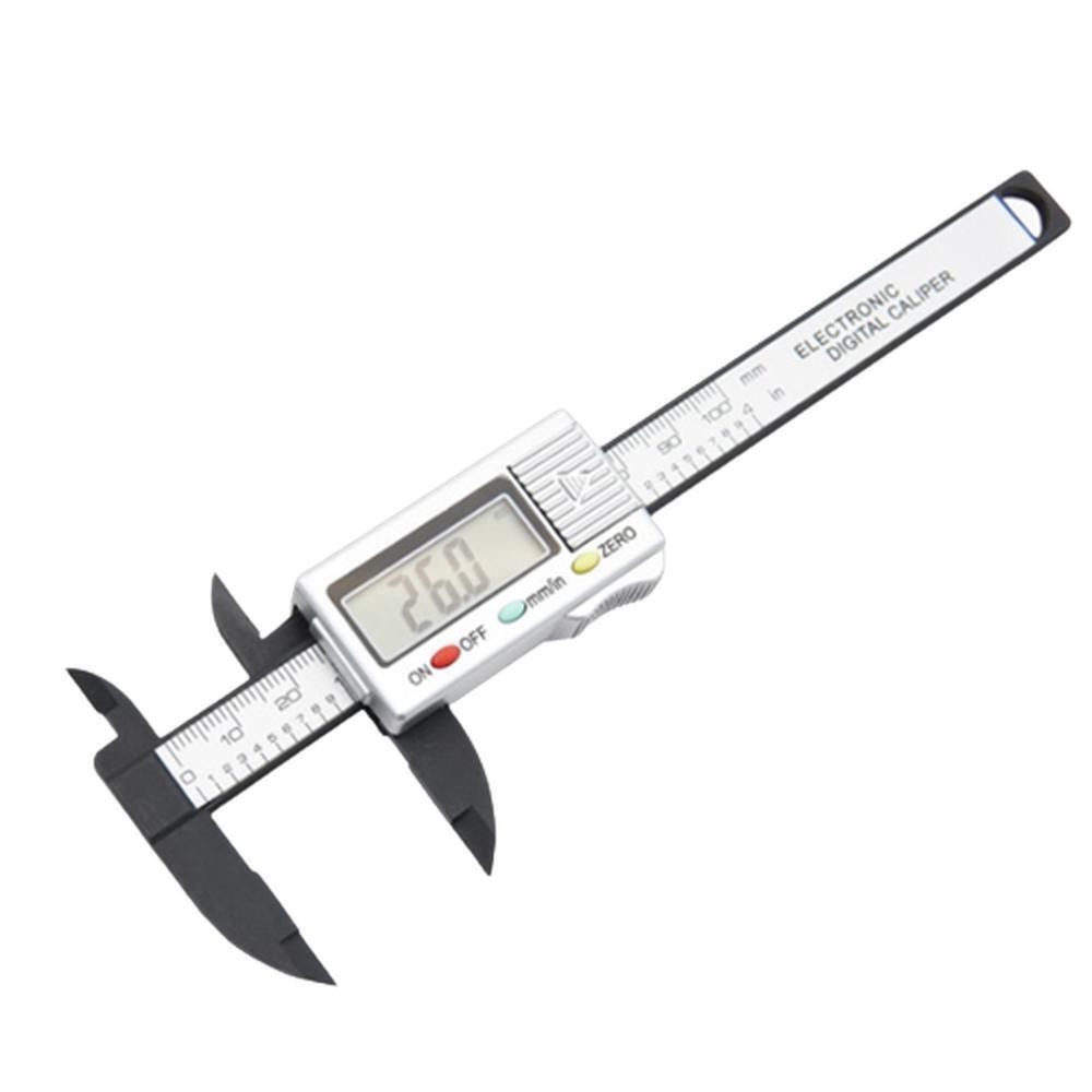 플라스틱 디지털캘리퍼 측정자 0~100mm 0.1mm LCD