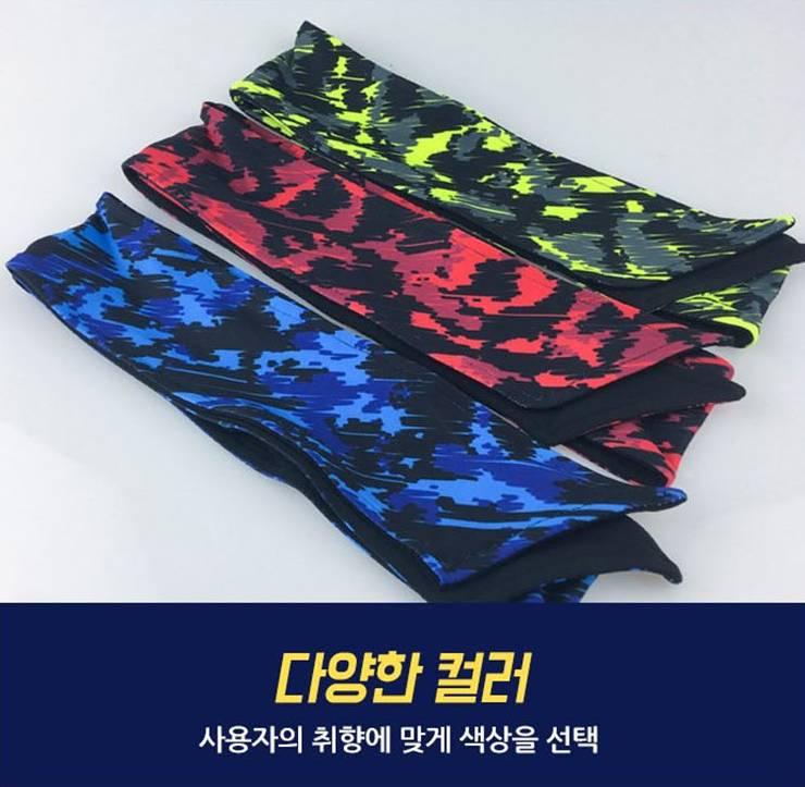 땀제거 머리띠 작업 헤어밴드 머리 땀 두건 - 상세 이미지 4