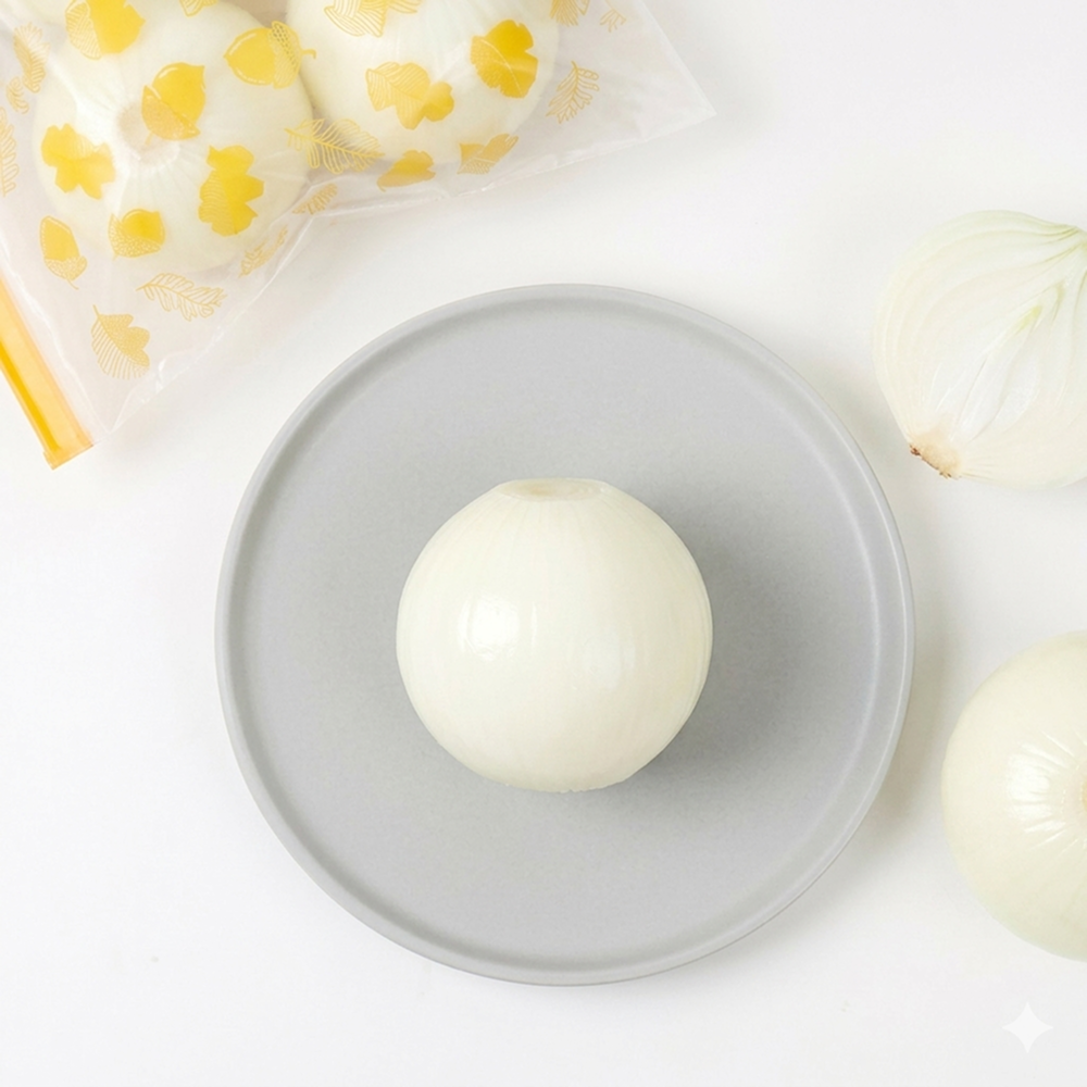 [김채소] 깐양파 햇양파 국내산 대, 300g, 1개 - 상품 이미지