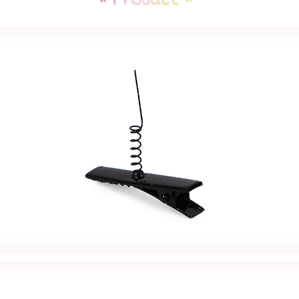 재료부자재핸드메이드미니집게핀 헤어소품파티소품헤어집게핀 DIY재료안테나핀 - 상세 이미지 2
