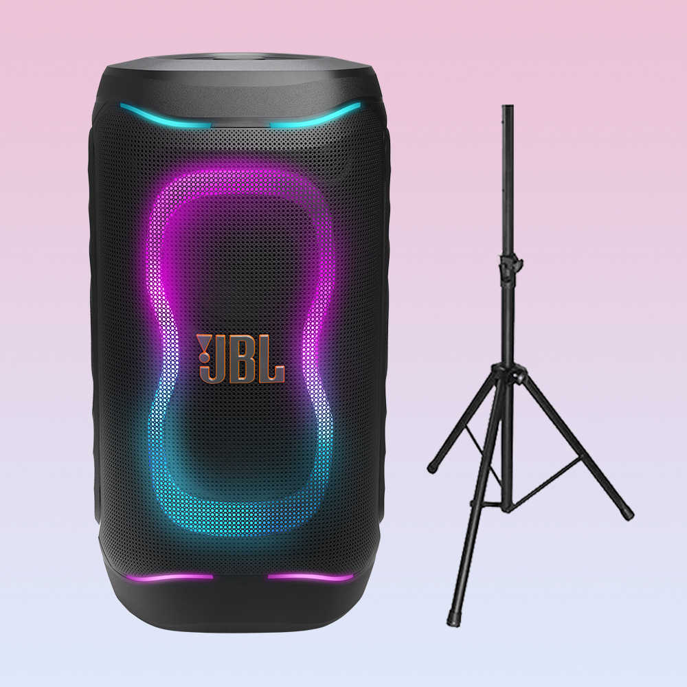 JBL 파티박스 130 PARTYBOX130 휴대용 블루투스 스피커 블랙+스탠드 - 상품 이미지