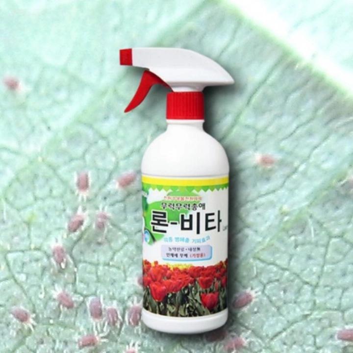 텃밭 식물 진드기 퇴치제 제거제 진딧물 퇴치제 진드기 농약 - 메인 이미지
