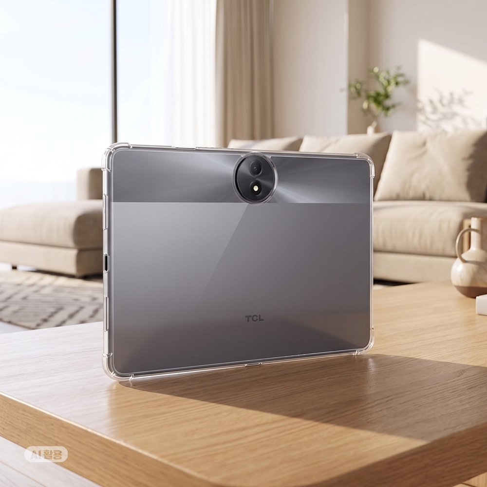 TCL TAB 11 FE 케이스 투명 범퍼 젤리 거치대 코쿠 클리어, TCL TAB 11 FE - 상세 이미지 3