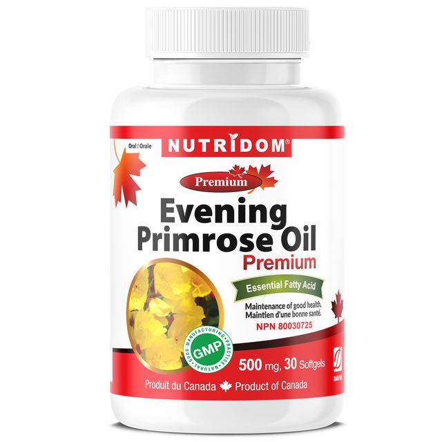 뉴트리돔 달맞이꽃 종자유 이브닝프림로즈 오일 500mg 30캡슐, 1개 이미지 8