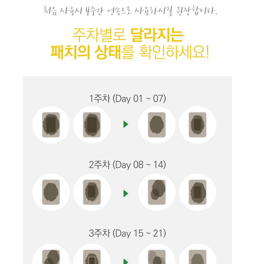 발바닥 목초액 파스 발바닥 시트 발독소 발 노폐물 이미지 7