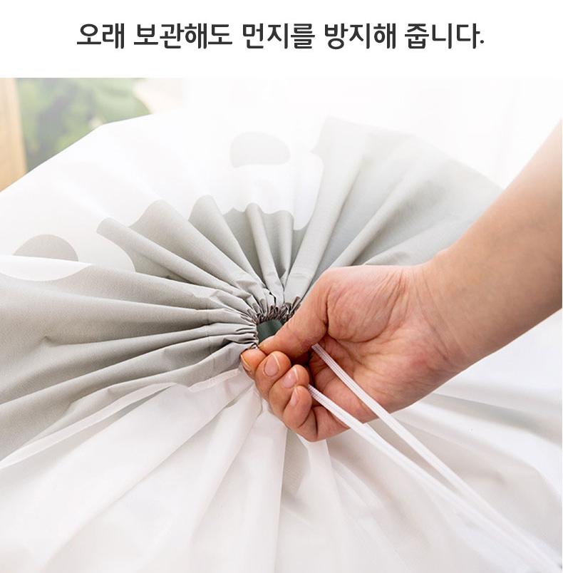 매트리스 보관 주머니 토퍼 가방 이불 수납 매트리스 가방 - 상세 이미지 3
