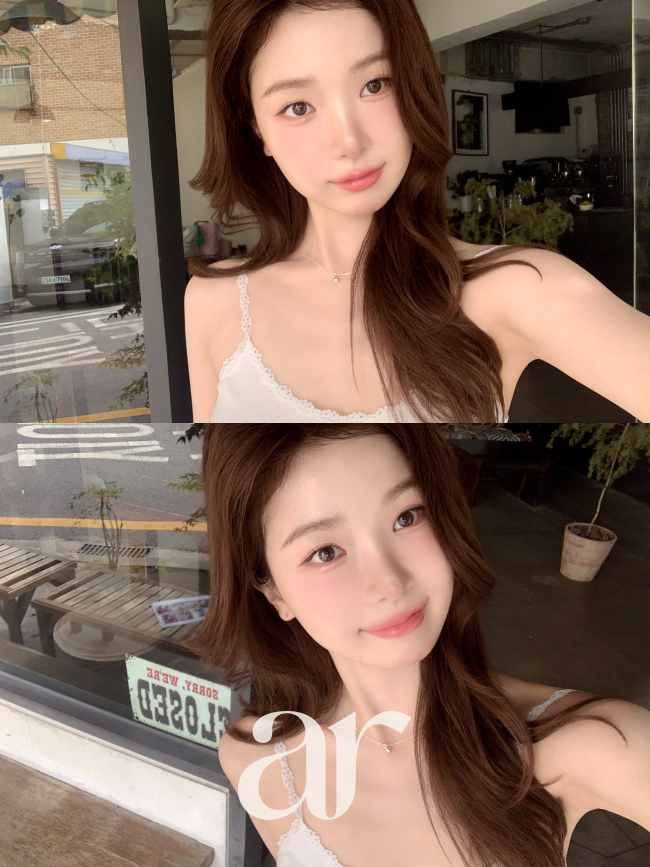 (국내제작) 골지 레이스 코튼 스판 나시 티셔츠 ts5068 이미지 6