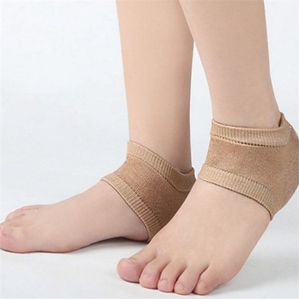 감싸 실리콘 발꿈치 패드 2pcs1set 뒤꿈치 젤발 발꿈치 패드 보호 - 상품 이미지