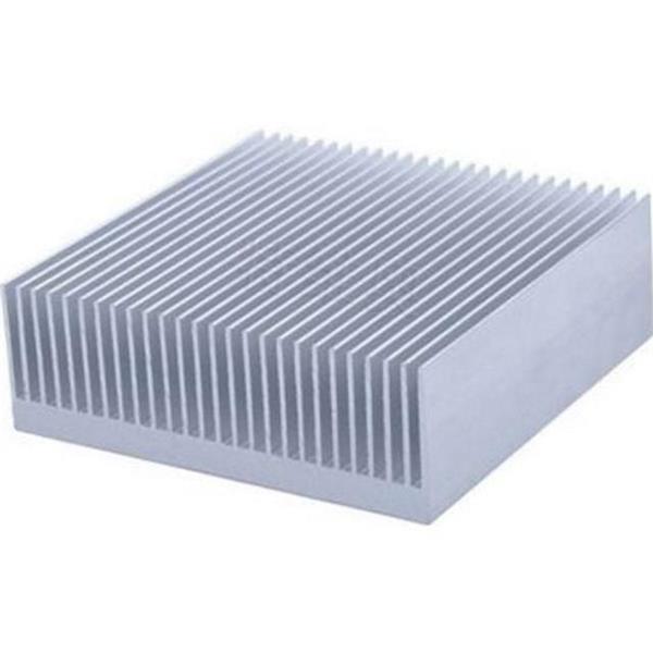 산업용 알루미늄 방열판 80x80x26.8mm 전자 알루미늄 히트싱크 열전소자 반도체 서버 - 상세 이미지 2