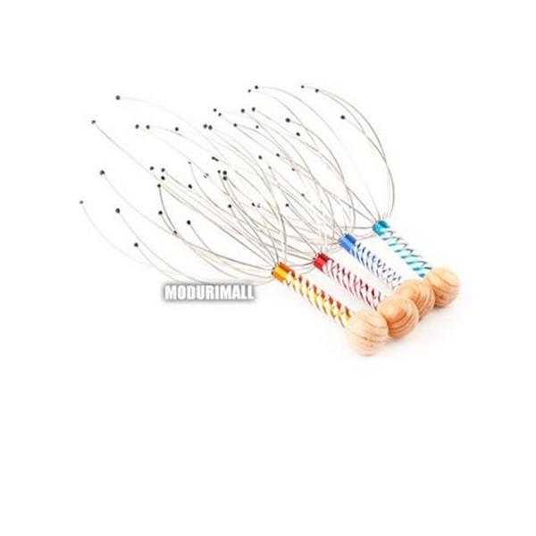 휴대용 핸디 두피 마사지기 릴렉스 수동 두피 마사지기 지압 관리 - 상세 이미지 2