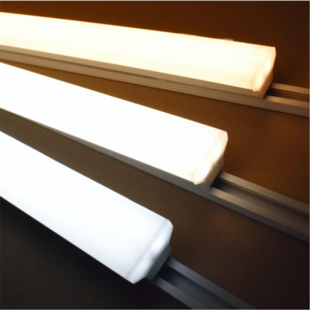 LED T70 광폭 레일조명 라인조명 매장 카페 레일등 일자등 형광등 600mm 30W - 상품 이미지