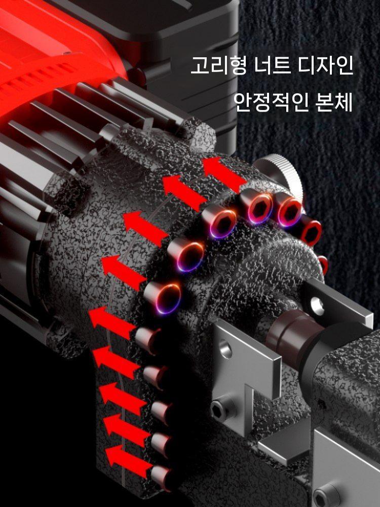 유압펀칭기 유압타공기 천공기 철판 휴대용 충전식 앵글 스틸+배터리 2개 - 상세 이미지 4