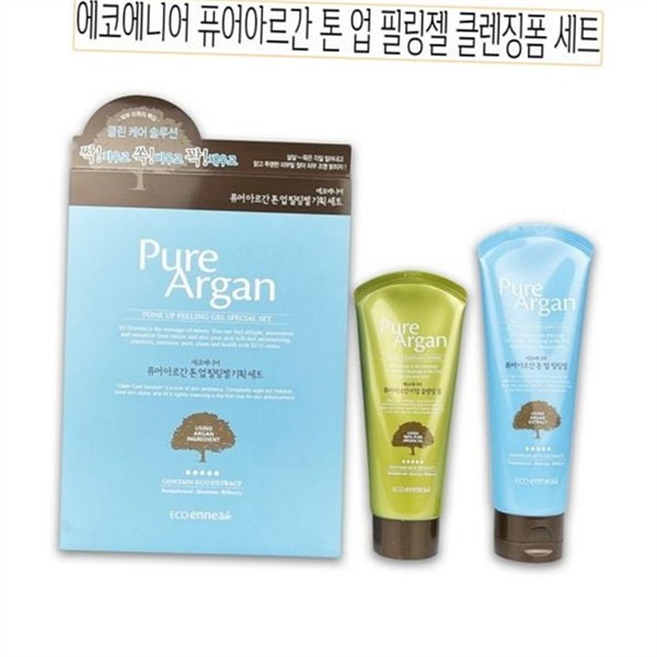 저자극 아르간 필링 젤 톤업 각질 제거 필링 젤 모공 - 상품 이미지