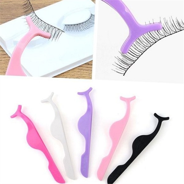 메이크업 속눈썹 붙이기 집게 셀프 인조 속눈썹 집게 연장 관리 - 상품 이미지