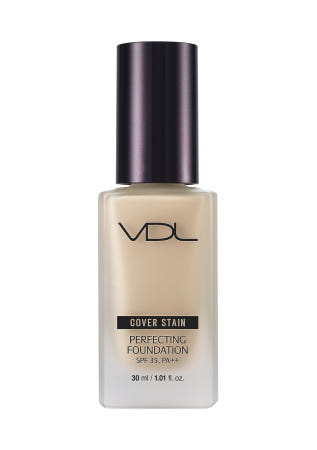 (최신제조)VDL 커버 스테인 퍼펙팅 파운데이션 30ml V03(옐로우톤 23호)_OY6099