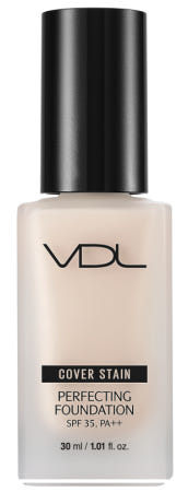 (최신제조)VDL 커버 스테인 퍼펙팅 파운데이션 30ml N01(뉴트럴베이지 17호)_OY6090