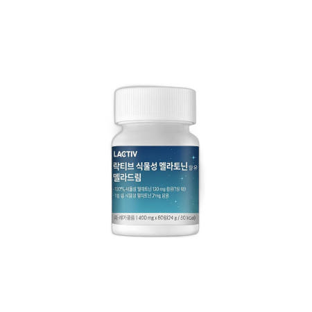 (최신제조) 락티브 식물성 멜라토닌 함유 멜라드림 60정 (2개월분)_OY2104
