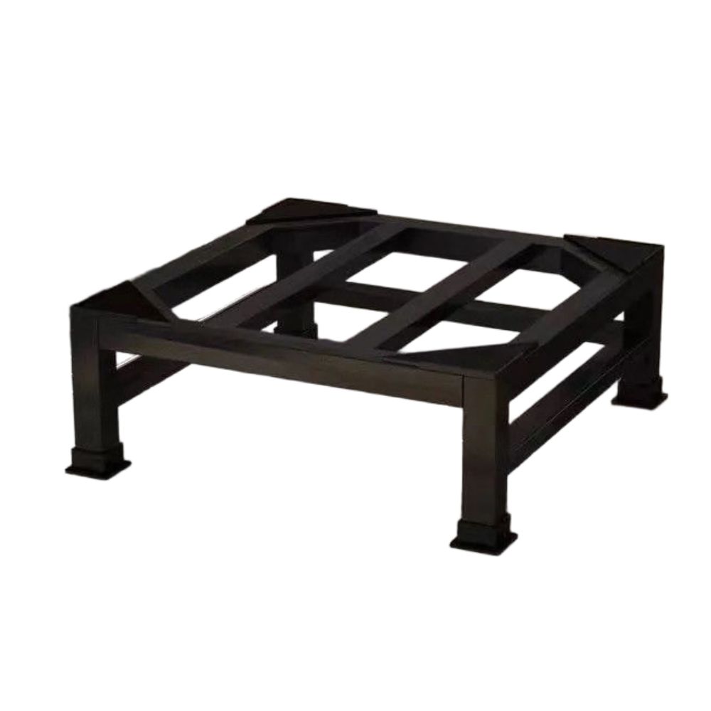 건조기 받침대 세탁기 철제 앵글 브래킷 선반 높이조절 길이50x너비50x높이20cm - 상품 이미지