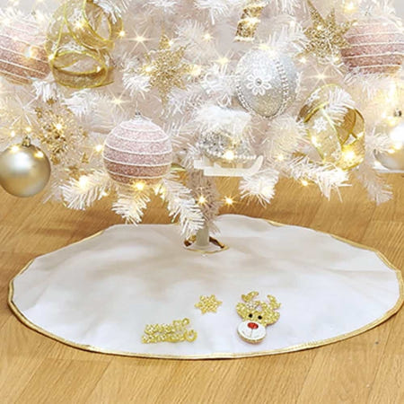 [윤우상사OEM]JWstore 트리 스커트 75cm 크리스마스러그