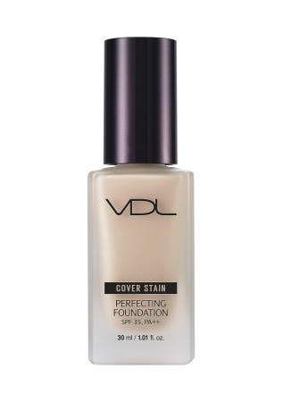 (최신제조)VDL 커버 스테인 퍼펙팅 파운데이션 30ml A03(핑크/미디엄톤 23호)_OY6096